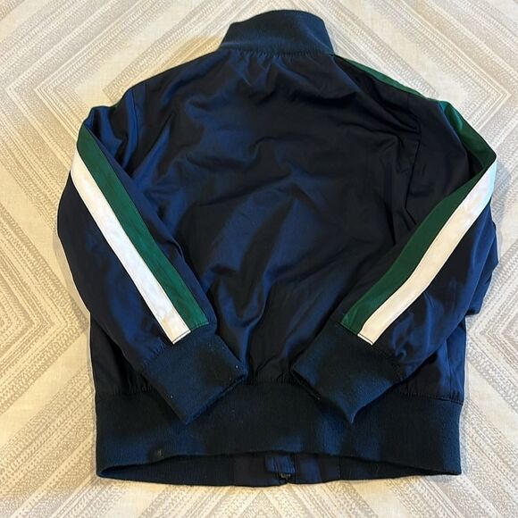 POLO Ralph Lauren Boys Navy Blue Lightweight Logo Zip-up Jacket - Size 4/4T - Picture 6 of 7